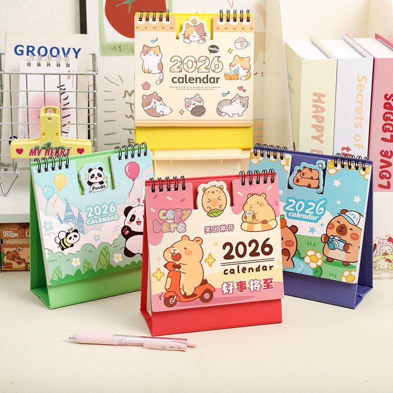 Cute Kawaii Sanrio Desk Calendar 2026 [Limited Collections]