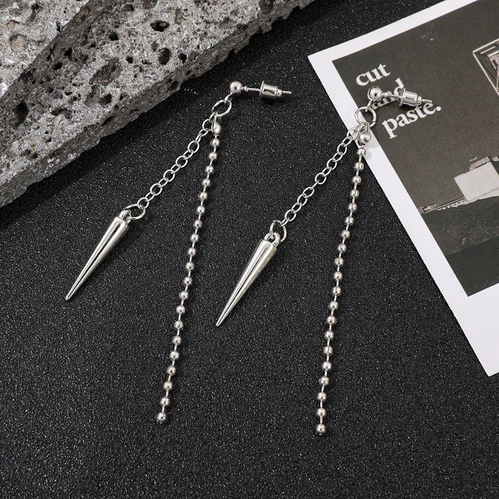 K-POP Hunter Witch Long Chain Stud Earring