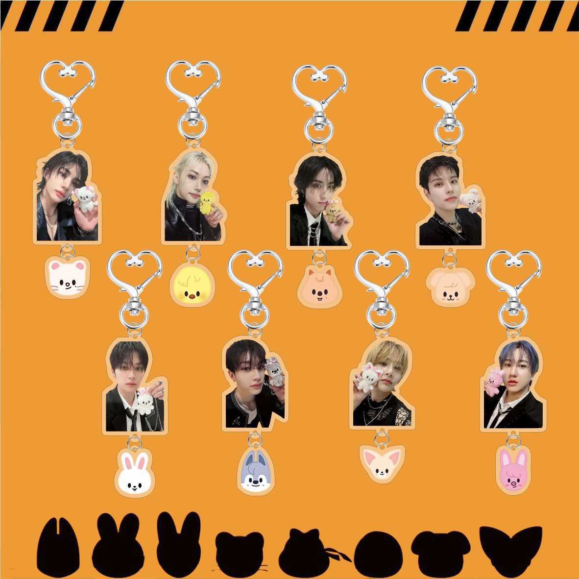 K-POP STRAYKIDS Peripheral Acrylic Keychain