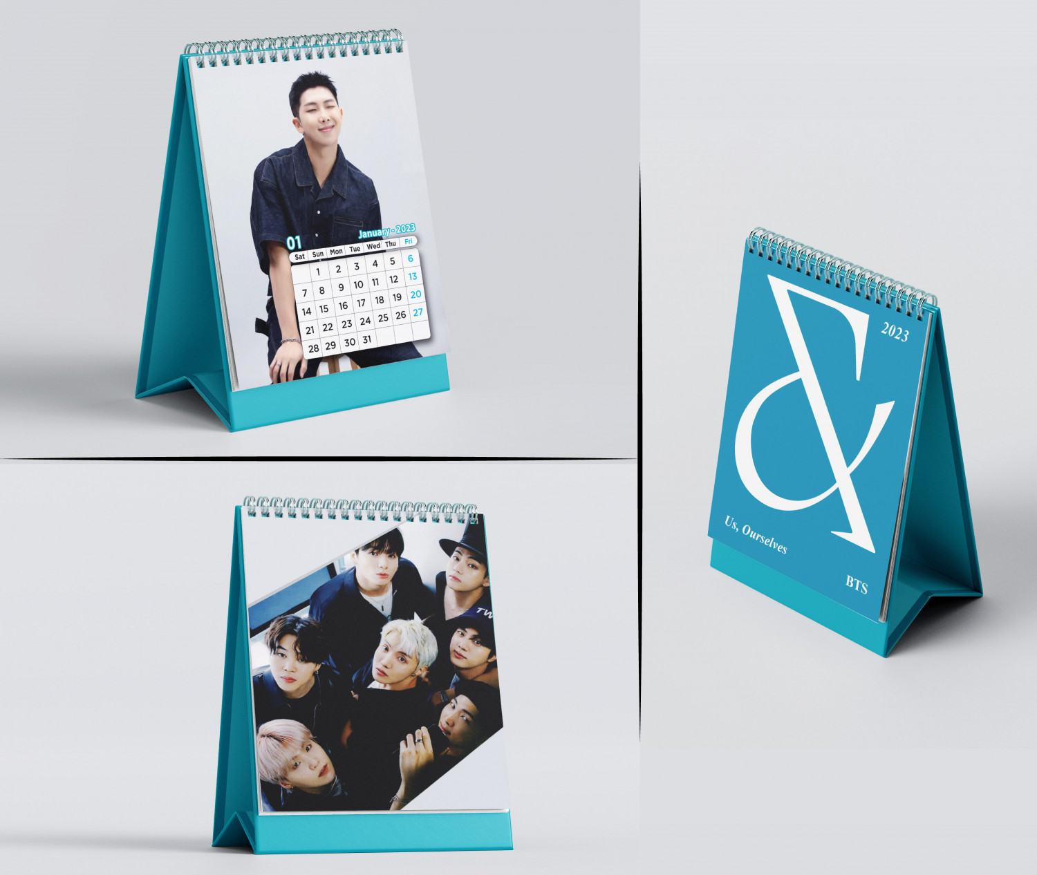 K-POP BTS-Us, Ourselves and We Photo Concept Calendar 2023 [Limited stock]
