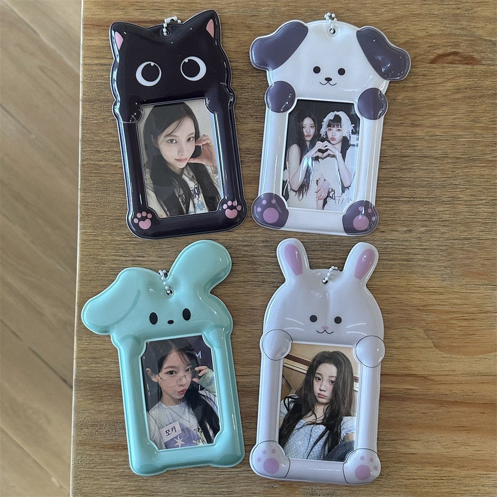 Cute Animal Cartoon PVC Photocard Holder