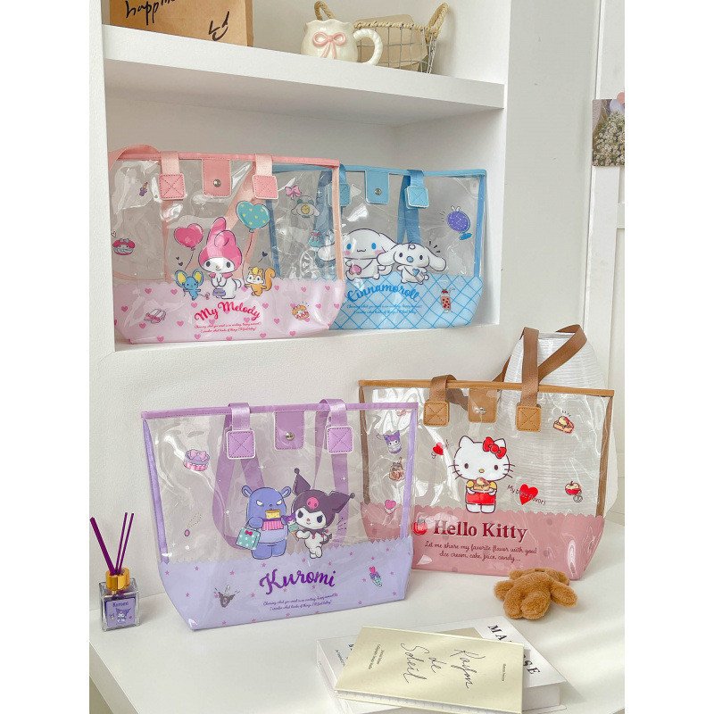 Kawaii Sanrio Transparent Shoulder Bag