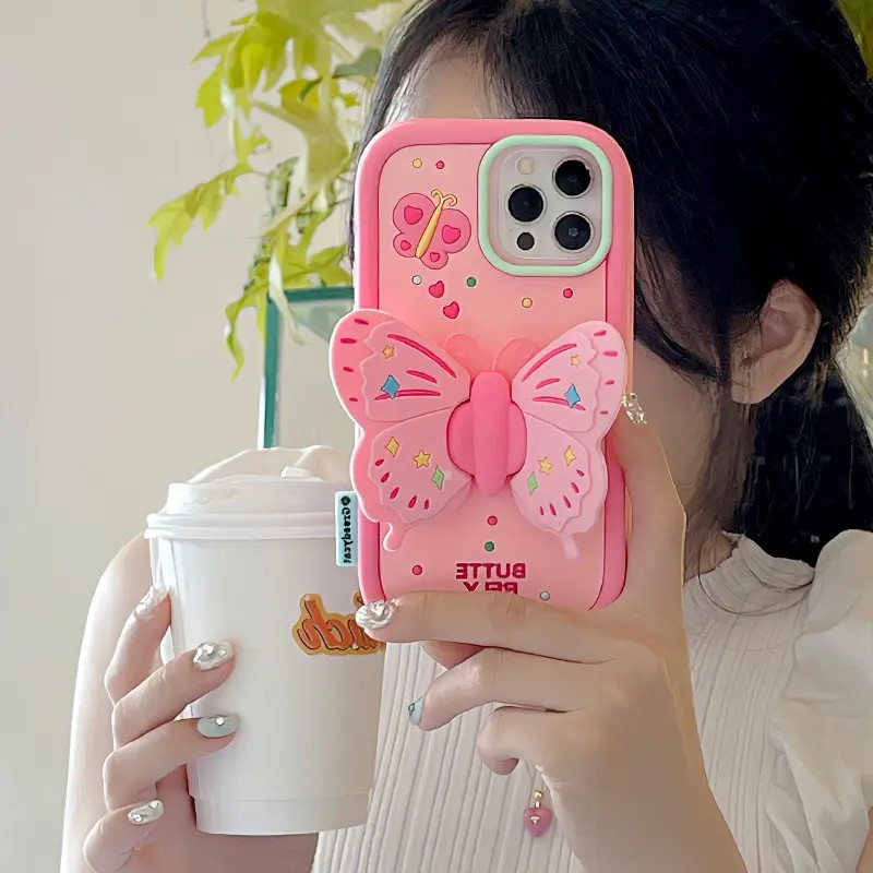 3D Folding Butterfly iPhone Cover