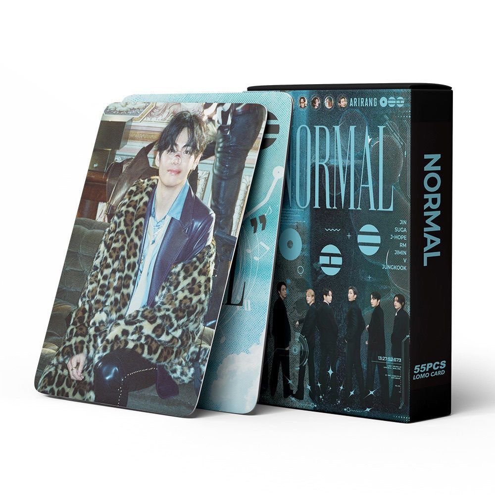 55Pcs/Box BTS NORMAL Peripheral LomoCard