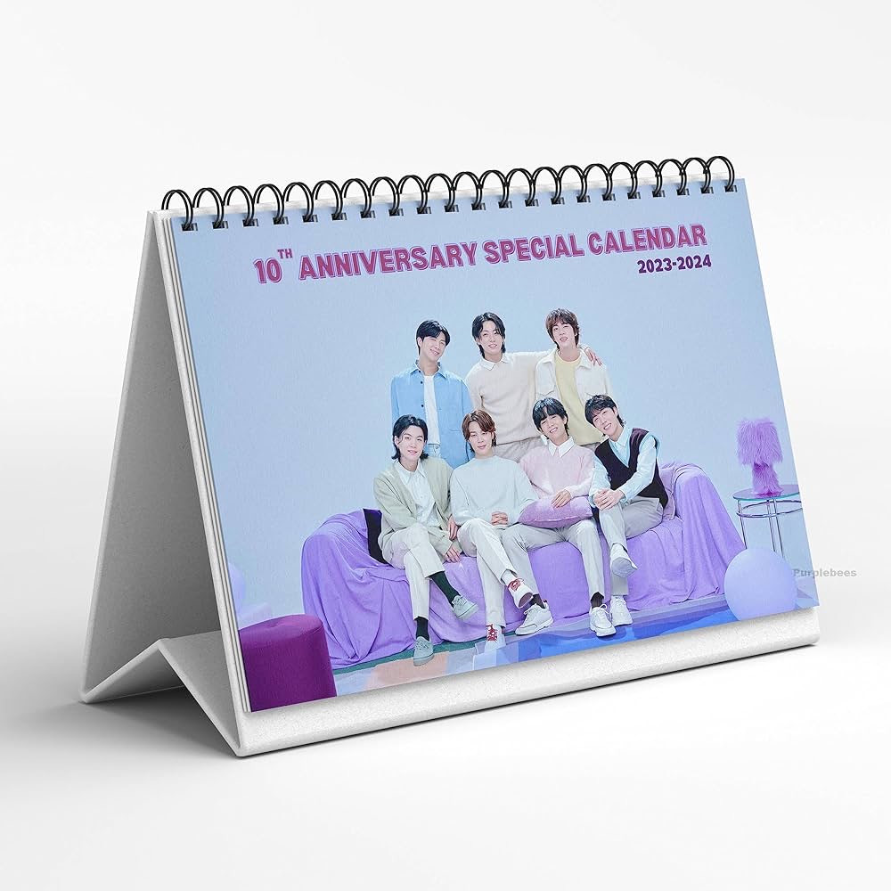 BTS Desk Calendar 2024 [Limited Collections]