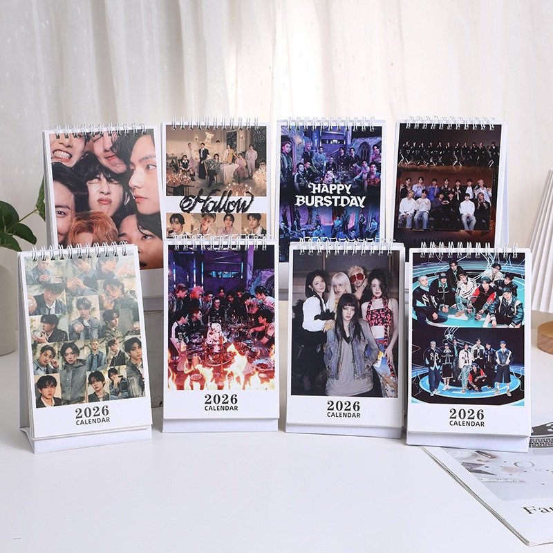 K-POP Desk Calendar 2026