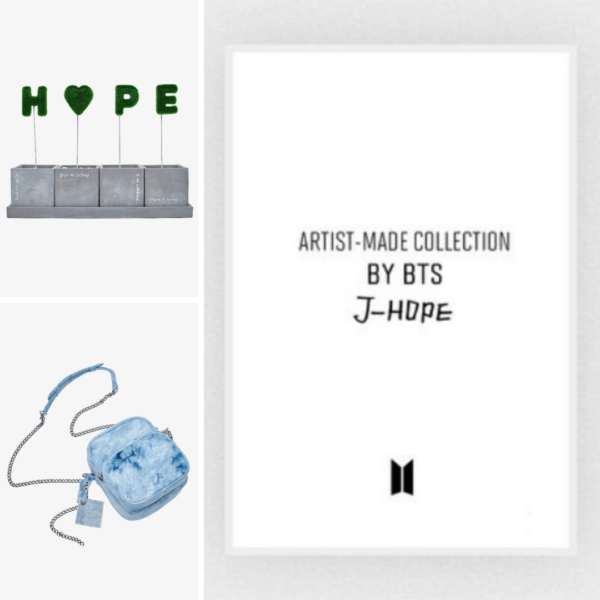 BTS J-HOPE SIDE BY SIDE MINI BAG WITH MAKING LOG PHOTO CARD (LIMITED COLLECTION)