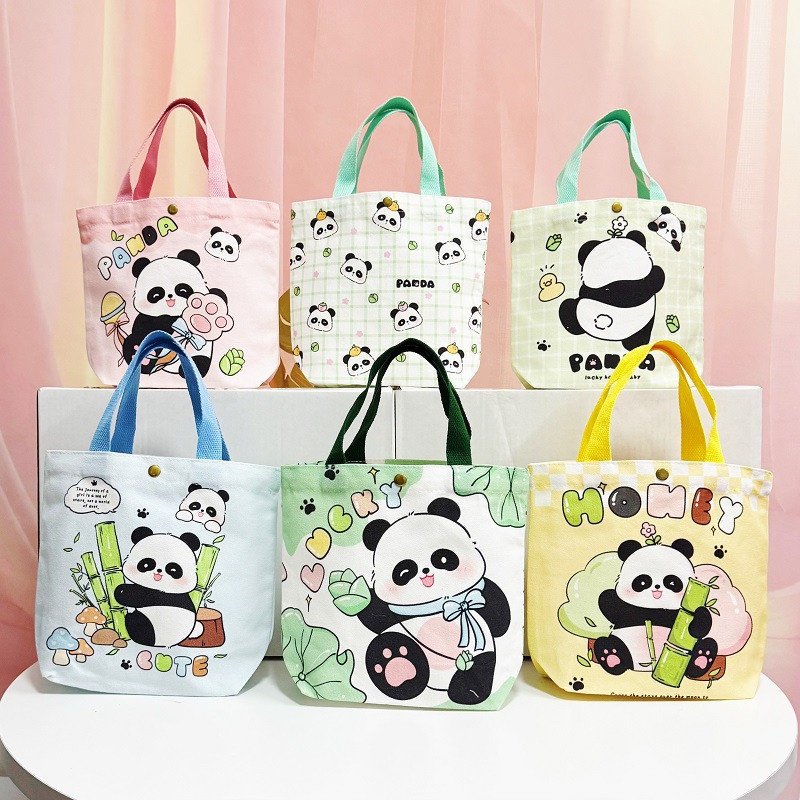 Cute Kawaii Sanrio Cartoons Mini Canvas Bag