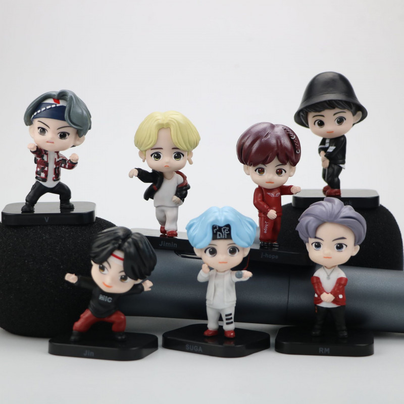 K-POP BTS Mic Drop Concept Mini Figure Doll (Unofficial)