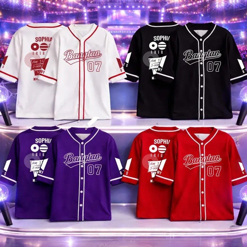 BTS-ARIRANG Performance Baseball Jersey