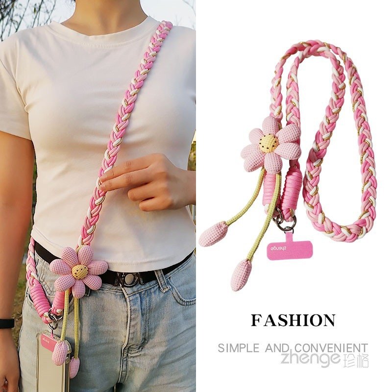 Mobile Phone Lanyard Crossbody Adjustable Rope