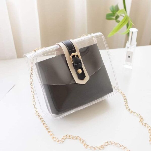 Women's Transparent Jelly Bag Personality Casual Crossbody Bag