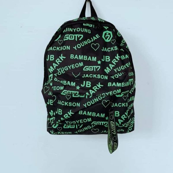 K-POP Famous Boys Group GOT7 Printed Casual Backpack