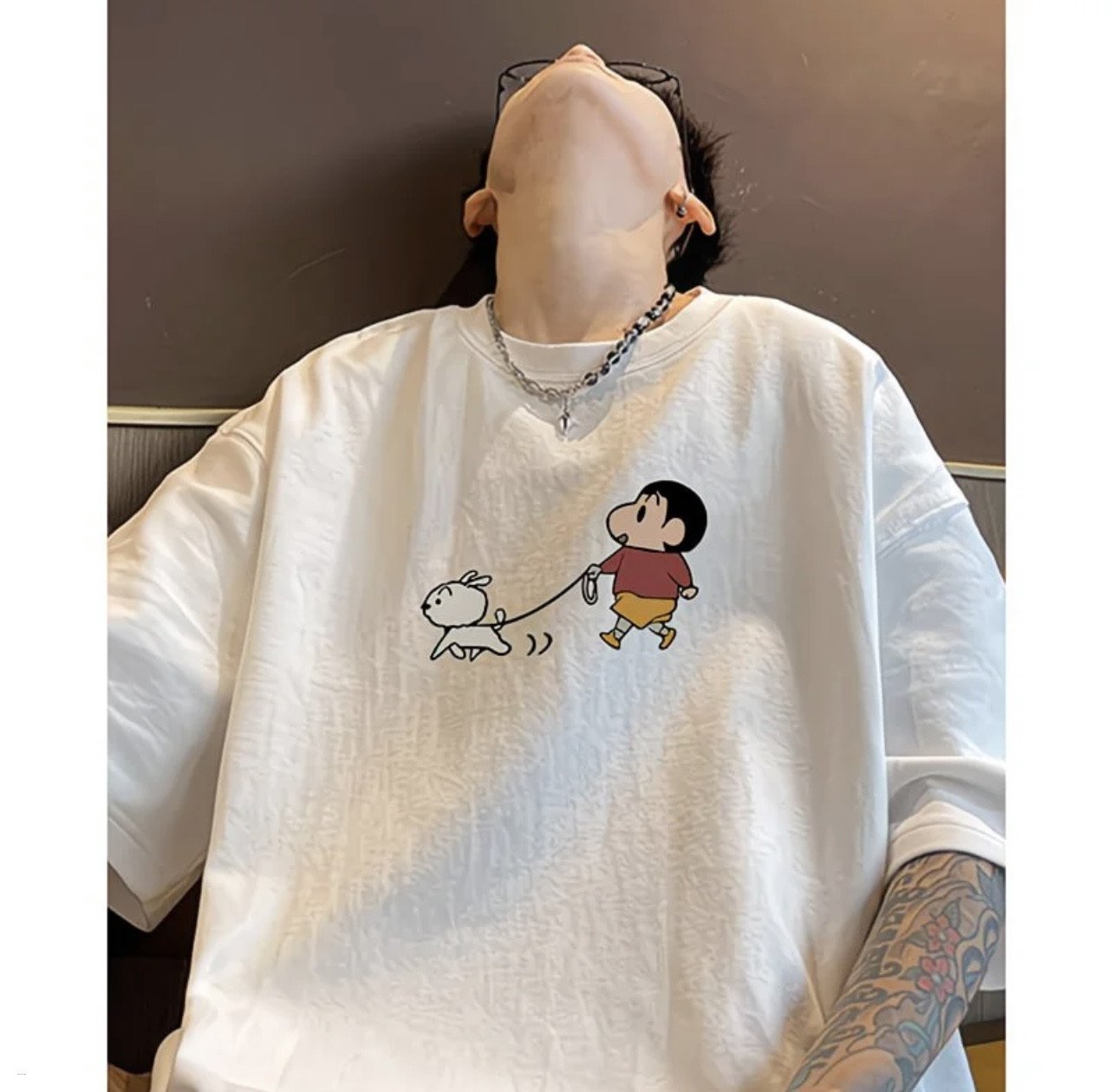 Shin-Chan Classic Drop Shoulder T-Shirt