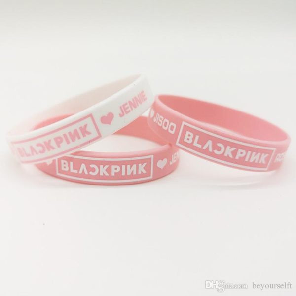 K-pop BlackPink Silicon Charm Wristband