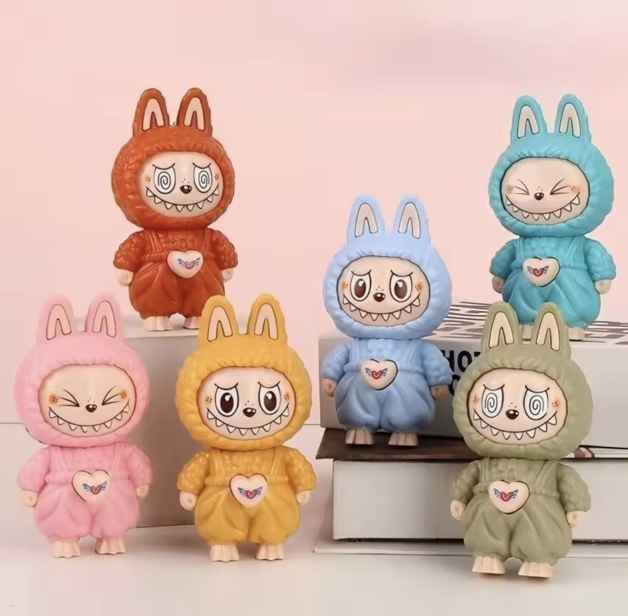 Labubu Face-Changing Doll Keychain